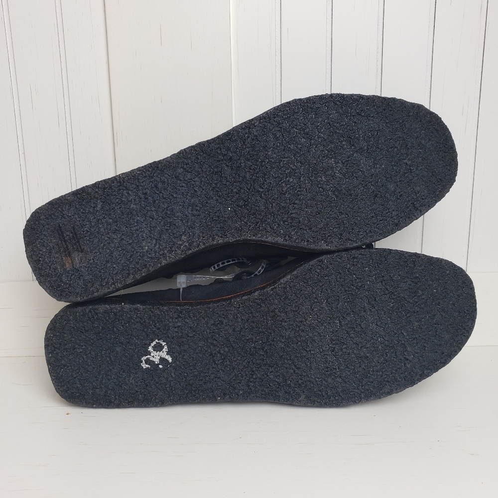 NEW Black Coach Roccasin Slip On With Sheep Fur - Picture 9 of 14